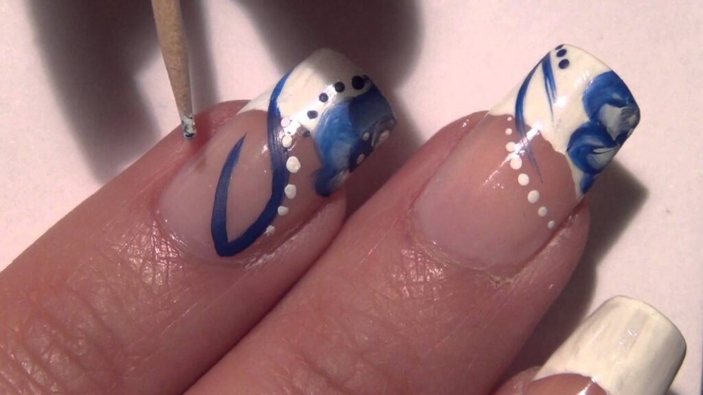 acrylic nail art 1