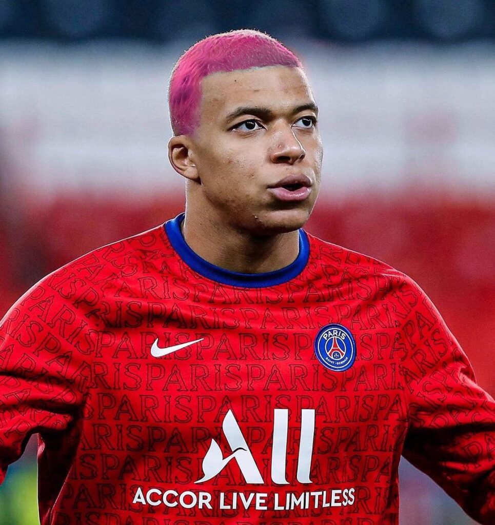 Mbappe's Pink Hair A Colorful Misunderstanding